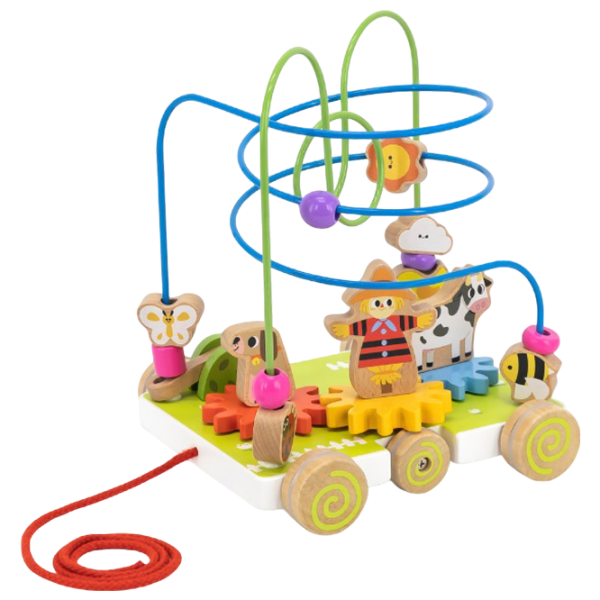 Игрушка каталка VIGA Busy Board  1+ / Разноцветный photo 1 Игрушка каталка VIGA Busy Board  1+ / Разноцветный photo 1