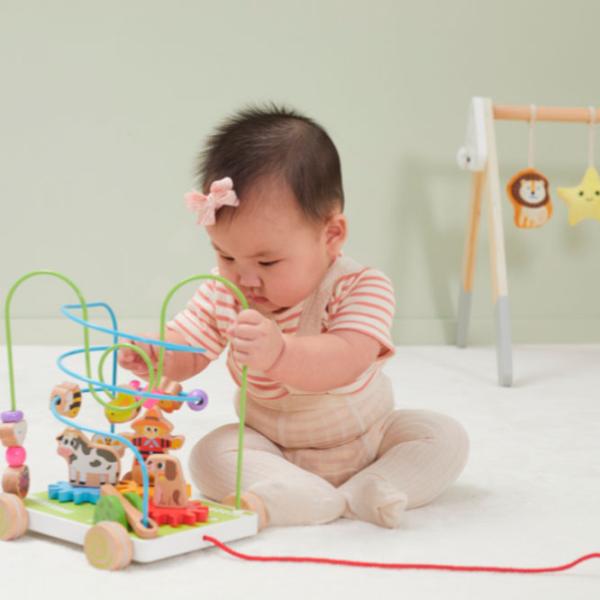 Игрушка каталка VIGA Busy Board  1+ / Разноцветный photo 4 Игрушка каталка VIGA Busy Board  1+ / Разноцветный photo 4