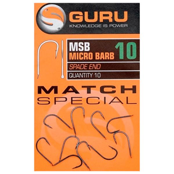 Set de cârlige Guru Match Special Hook Cantitatea în set - 10 / Mărimea - 10 photo 1