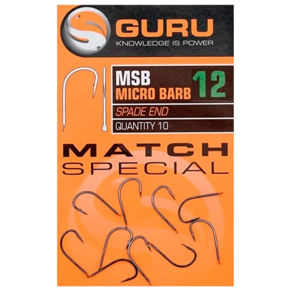 Set de cârlige Guru Match Special Hook Cantitatea în set - 10 / Mărimea - 12 photo 1