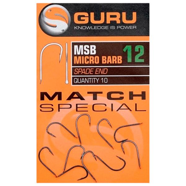 Set de cârlige Guru Match Special Hook Cantitatea în set - 10 / Mărimea - 12 photo 1