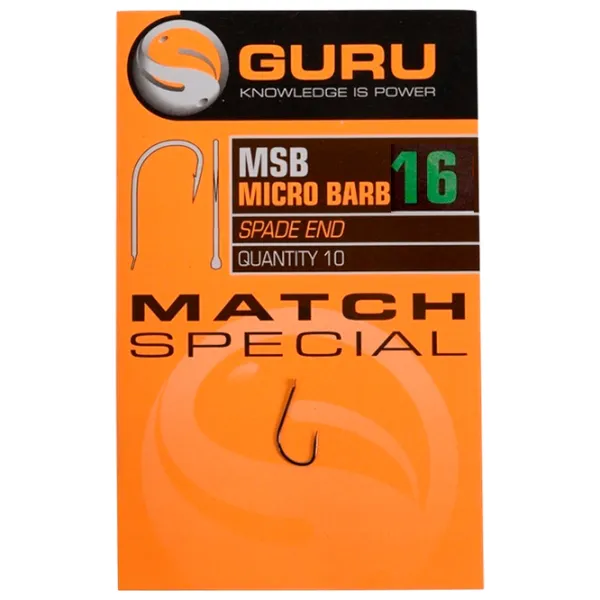 Set de cârlige Guru Match Special Hook Cantitatea în set - 10 / Mărimea - 16 photo 1