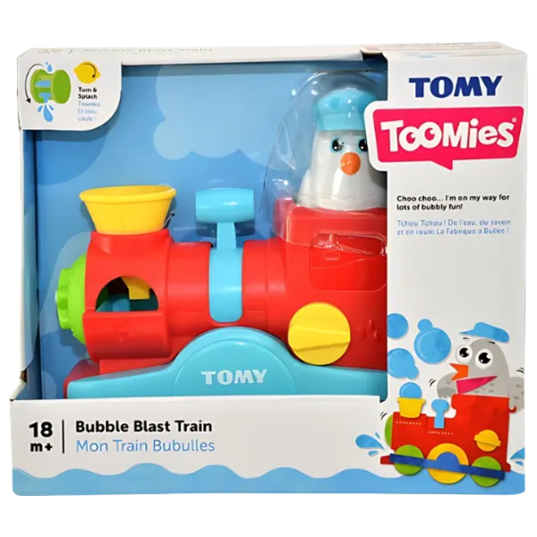 Jucării de baie Tomy Bubble Blast Train de la 1.5 ani photo 2 Jucării de baie Tomy Bubble Blast Train de la 1.5 ani photo 2