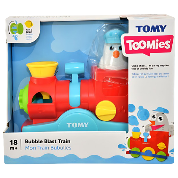 Jucării de baie Tomy Bubble Blast Train de la 1.5 ani photo 2 Jucării de baie Tomy Bubble Blast Train de la 1.5 ani photo 2
