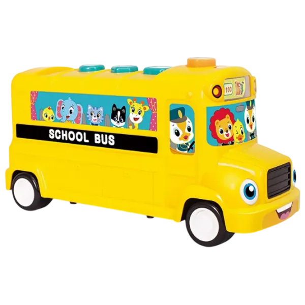 Joc educativ Hola Toys School bus 1+/ Dezvoltare photo 4