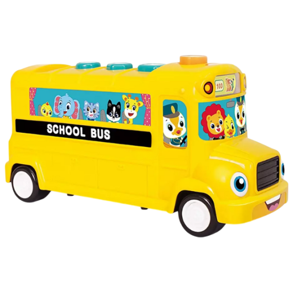 Joc educativ Hola Toys School bus 1+/ Dezvoltare photo 4