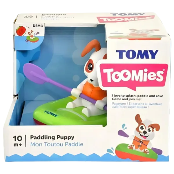 Jucării de baie Tomy Paddling Puppy de la 10 luni photo 2 Jucării de baie Tomy Paddling Puppy de la 10 luni photo 2