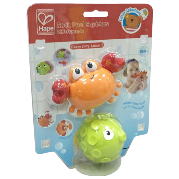 Игрушки для ванной Hape Rock Pool Squirters от 6 месяцев photo 3