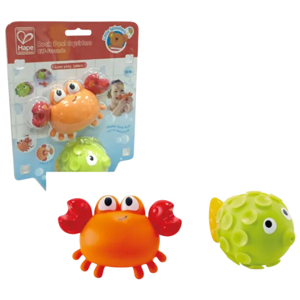 Игрушки для ванной Hape Rock Pool Squirters от 6 месяцев photo 4