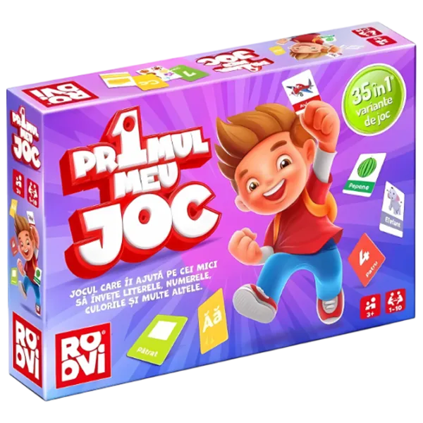 Настольная игра Roovi Моя первая игра - 35 в 1 игре 3+/ Развитие photo 1