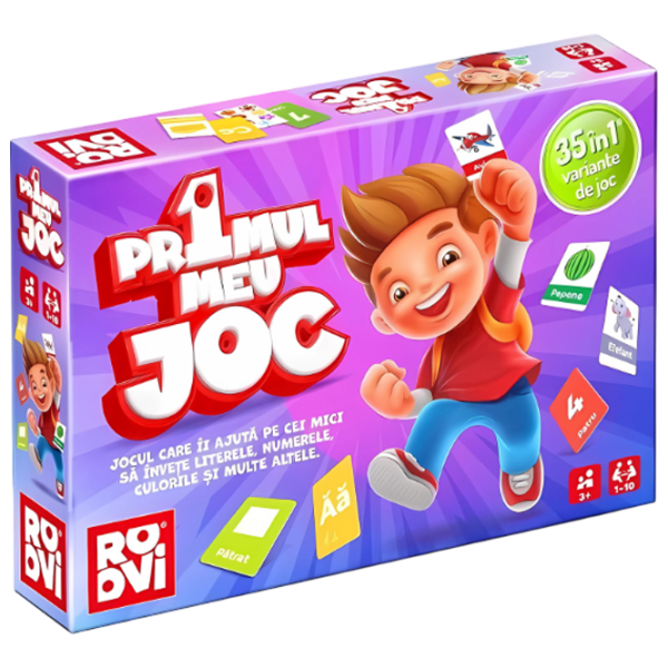 Настольная игра Roovi Моя первая игра - 35 в 1 игре 3+/ Развитие photo 1