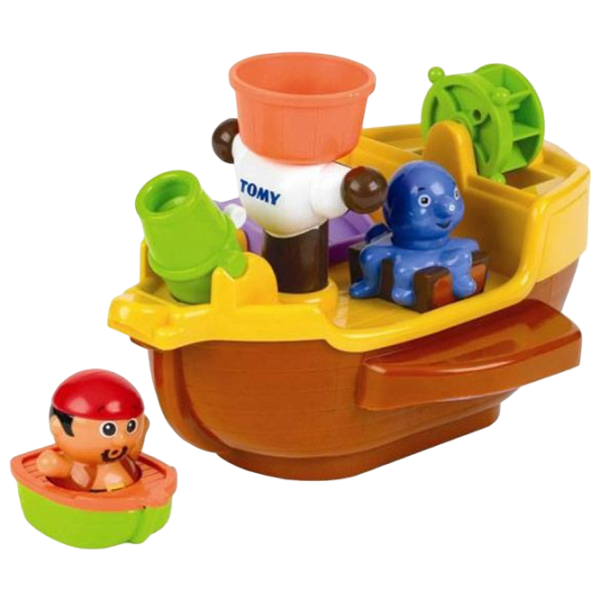 Игрушки для ванной Tomy Корабль пирата Джека от 1,5 лет photo 1 Игрушки для ванной Tomy Корабль пирата Джека от 1,5 лет photo 1