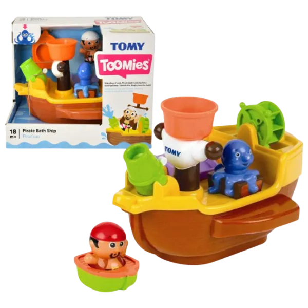 Игрушки для ванной Tomy Корабль пирата Джека от 1,5 лет photo 2 Игрушки для ванной Tomy Корабль пирата Джека от 1,5 лет photo 2
