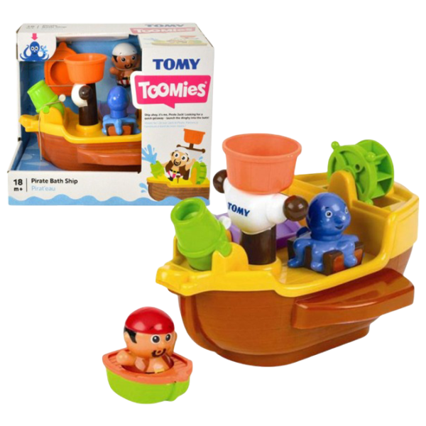 Игрушки для ванной Tomy Корабль пирата Джека от 1,5 лет photo 2 Игрушки для ванной Tomy Корабль пирата Джека от 1,5 лет photo 2