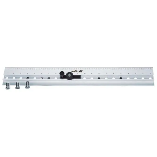 Șină de ghidare Wolfcraft 4650000 Gray / Metal photo 2