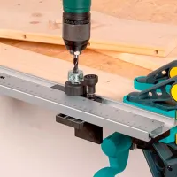 Шина-направляющая Wolfcraft 4650000 Серый / Металл photo 4