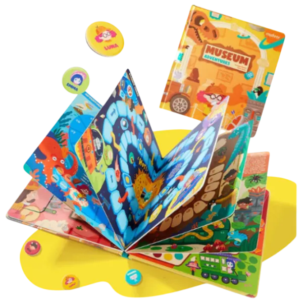 Настольная игра Mideer Museum Adventures 6 in 1 3+/ Стратегия photo 1