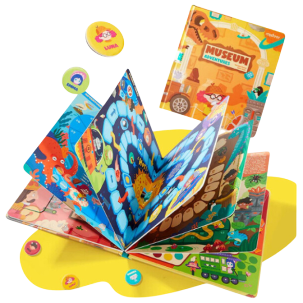 Настольная игра Mideer Museum Adventures 6 in 1 3+/ Стратегия photo 1
