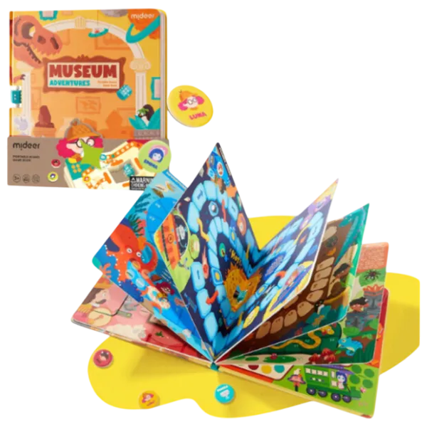 Настольная игра Mideer Museum Adventures 6 in 1 3+/ Стратегия photo 2