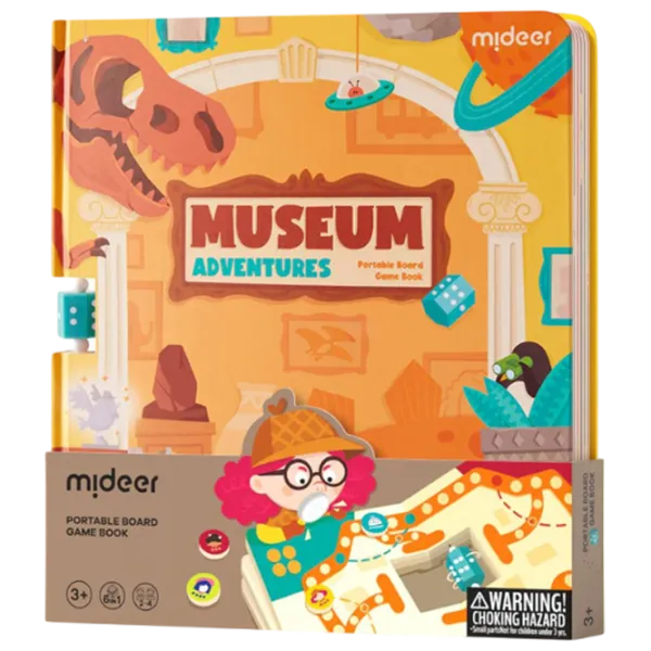 Настольная игра Mideer Museum Adventures 6 in 1 3+/ Стратегия photo 3