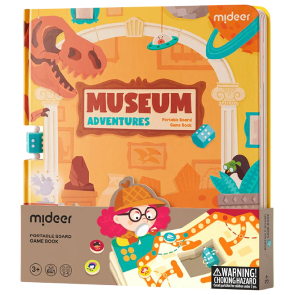 Настольная игра Mideer Museum Adventures 6 in 1 3+/ Стратегия photo 3