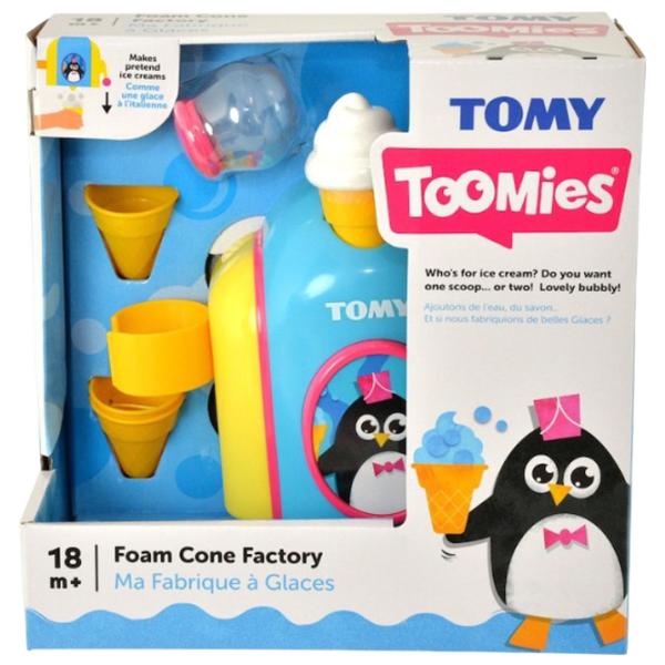 Игрушки для ванной Tomy Foam Cone Factory от 1,5 лет photo 2 Игрушки для ванной Tomy Foam Cone Factory от 1,5 лет photo 2