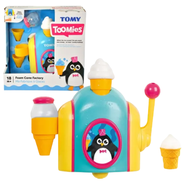 Игрушки для ванной Tomy Foam Cone Factory от 1,5 лет photo 3 Игрушки для ванной Tomy Foam Cone Factory от 1,5 лет photo 3