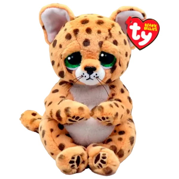 Jucărie moale Ty Beanie Bellies Lloyd the Leopard TY41282 3+ / Brown photo 1