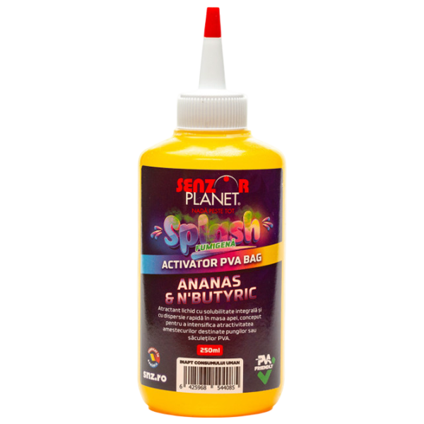 Atractant Senzor Planet Splash Activator PVA Bag N-butyric / /  photo 1