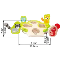Jucărie interactivă Hape Animals K-E1616 3+ / Green photo 4