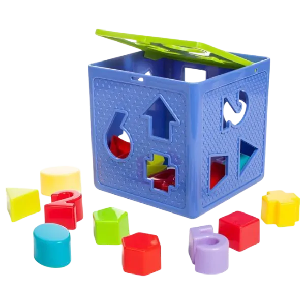 Jucărie interactivă Essa Toys Cub-Sorter 57116 1+ / Blue photo 1 Jucărie interactivă Essa Toys Cub-Sorter 57116 1+ / Blue photo 1