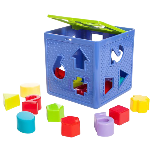 Jucărie interactivă Essa Toys Cub-Sorter 57116 1+ / Blue photo 1 Jucărie interactivă Essa Toys Cub-Sorter 57116 1+ / Blue photo 1