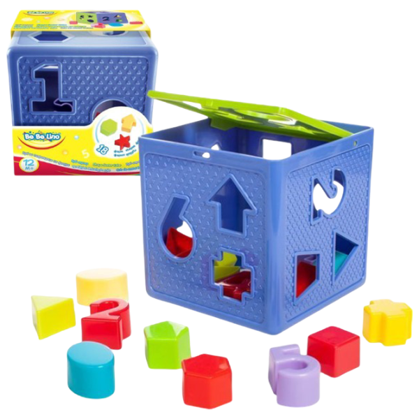 Jucărie interactivă Essa Toys Cub-Sorter 57116 1+ / Blue photo 2 Jucărie interactivă Essa Toys Cub-Sorter 57116 1+ / Blue photo 2
