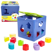 Jucărie interactivă Essa Toys Cub-Sorter 57116 1+ / Blue photo 2
