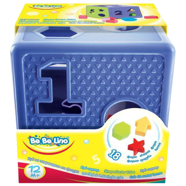 Jucărie interactivă Essa Toys Cub-Sorter 57116 1+ / Blue photo 3 Jucărie interactivă Essa Toys Cub-Sorter 57116 1+ / Blue photo 3