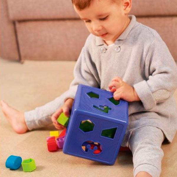 Jucărie interactivă Essa Toys Cub-Sorter 57116 1+ / Blue photo 8 Jucărie interactivă Essa Toys Cub-Sorter 57116 1+ / Blue photo 8