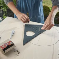 Угломер Wolfcraft Vario 3D PRO Треугольник / Пластик photo 4