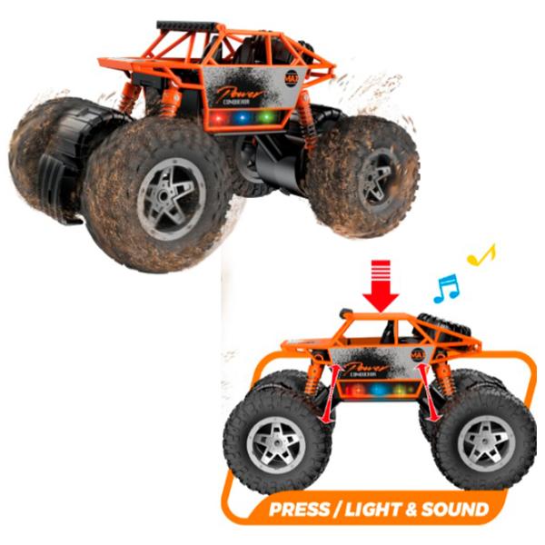 Машинка Wenyi Monster Trucks WY663B  / / Серый Оранжевый photo 4 Машинка Wenyi Monster Trucks WY663B  / / Серый Оранжевый photo 4