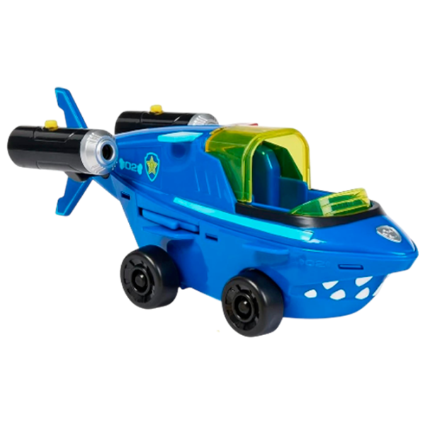 Mașină Spin Master Chase Shark Vehicle 6066140  / / Yellow Blue photo 1 Mașină Spin Master Chase Shark Vehicle 6066140  / / Yellow Blue photo 1
