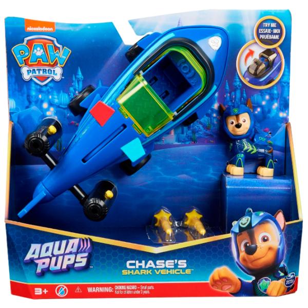 Mașină Spin Master Chase Shark Vehicle 6066140  / / Yellow Blue photo 7 Mașină Spin Master Chase Shark Vehicle 6066140  / / Yellow Blue photo 7