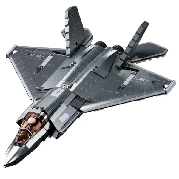 Constructor Sluban J-35S Stealth Aircraft Avion/ Gray photo 3 Constructor Sluban J-35S Stealth Aircraft Avion/ Gray photo 3