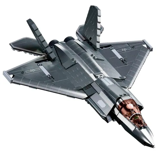 Constructor Sluban J-35S Stealth Aircraft Avion/ Gray photo 6 Constructor Sluban J-35S Stealth Aircraft Avion/ Gray photo 6