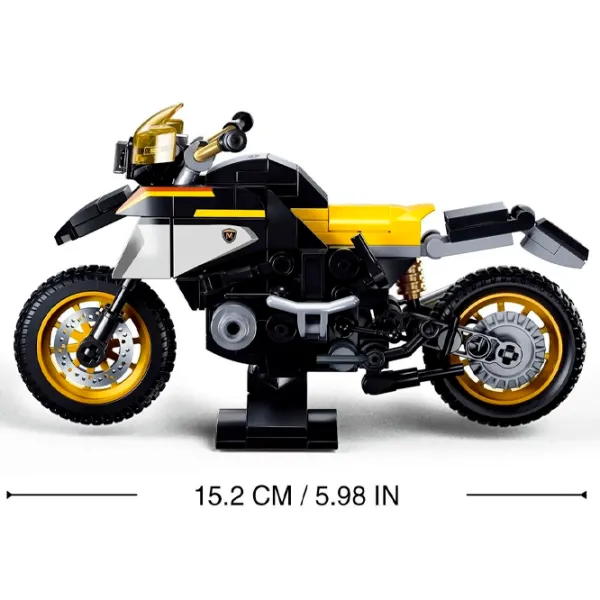 Конструктор Sluban R1250 MS Мотоцикл/ Серый photo 4