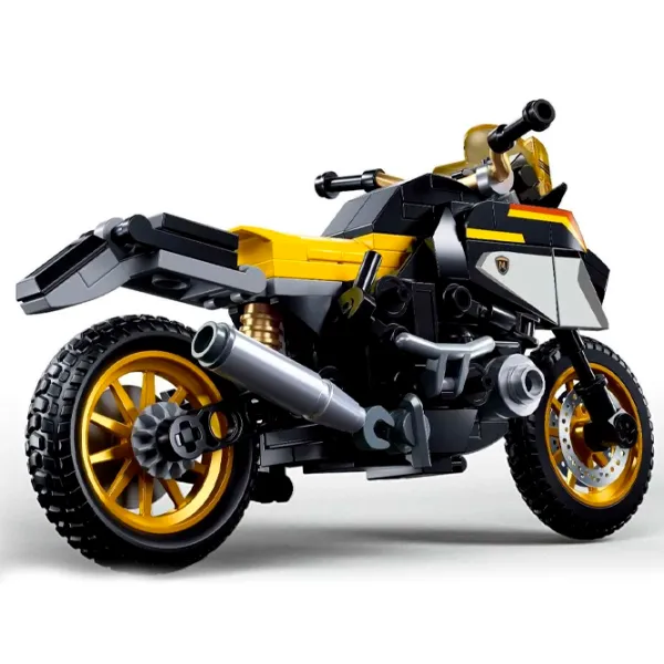 Конструктор Sluban R1250 MS Мотоцикл/ Серый photo 5