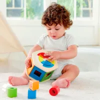 Jucărie interactivă Hape Wonder Shape 1+ / Multicolor photo 3