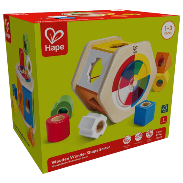 Jucărie interactivă Hape Wonder Shape  1+ / Multicolor photo 7 Jucărie interactivă Hape Wonder Shape  1+ / Multicolor photo 7