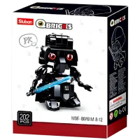 Constructor Sluban Warrior Robot/ Black