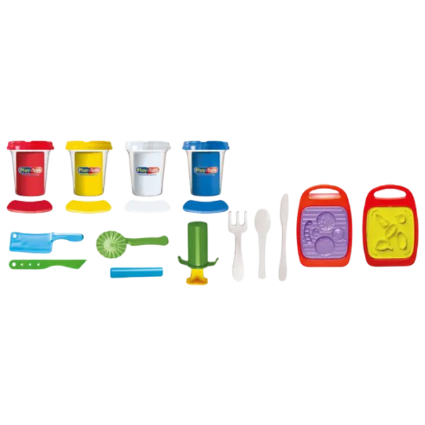 Set de plastilină Play Toys Burger și Paste Multicolor / 3+ photo 2