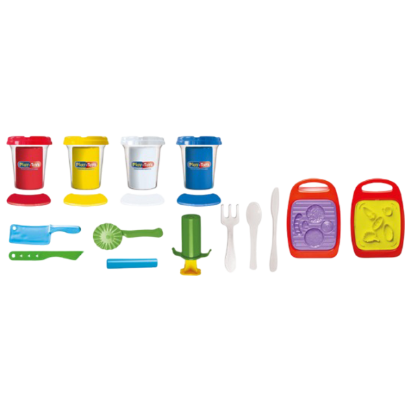 Set de plastilină Play Toys Burger și Paste Multicolor / 3+ photo 2