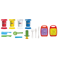 Set de plastilină Play Toys Burger și Paste Multicolor / 3+ photo 2